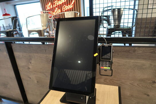 All-in-one touch computer ELO ESY22i5 med bonprinter (betalingsterminal medfølger ikke)