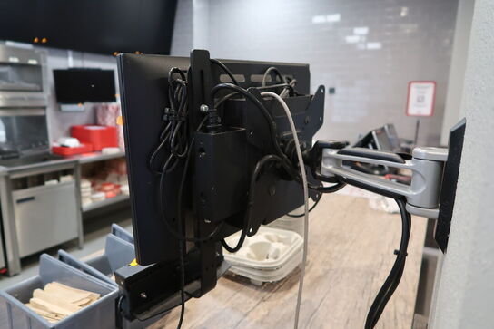 Computerskærm DELL med betjeningspanel