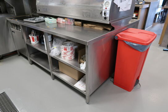 Rustfri stålbord med varmeskuffe HATCO Drawer warmer 