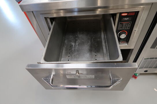 Rustfri stålbord med varmeskuffe HATCO Drawer warmer 