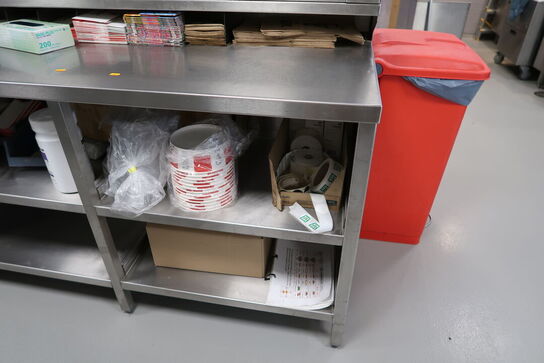 Rustfri stålbord med varmeskuffe HATCO Drawer warmer 