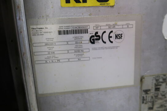 Dobbelt friture PITCO KF SE14R