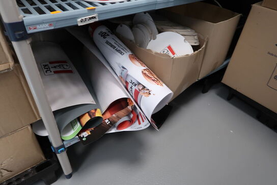 Fødevarereol METRO MAX med indhold