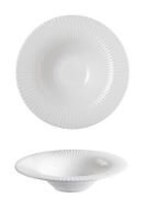 3 stk. Tallerken gourmet dyb hvid 300 mm Daisy