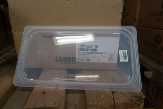 24 stk. Låg tætsluttet 1/3 GN Cambro