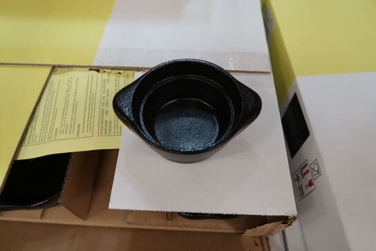 24 stk. Cocotte sort diam 100 mm Chefs Fusion