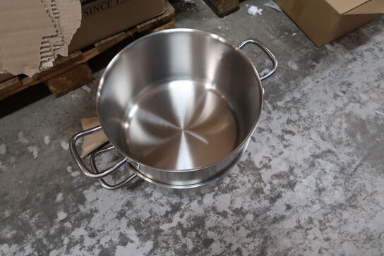 4 stk. Gryde 15,2 ltr diam 320 mm 