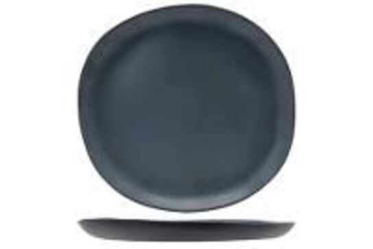 15 stk. Tallerken melamin antrasit 280 mm Kupo