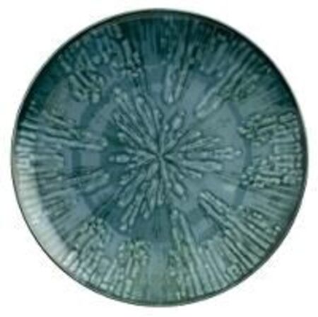 11 stk. Tallerken coupe flad blå 280 mm Fusion Blue