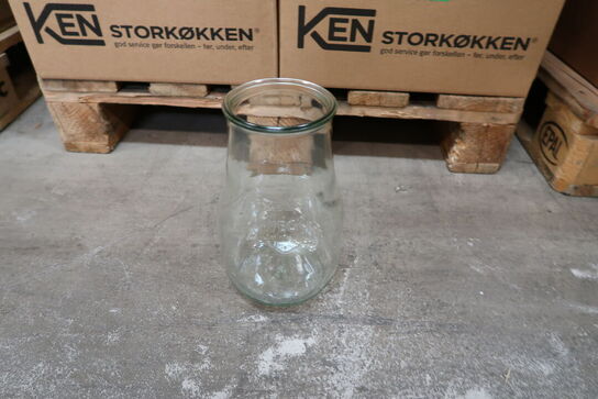 60 stk. Patentglas 270 cl u/låg Diam 100 mm Weck