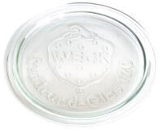 52 stk. Glaslåg diam 120 mm Weck