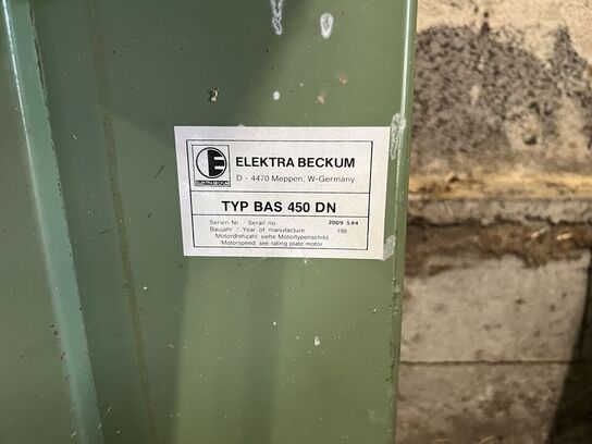 Båndsav & tykkelseshøvl ELEKTRA BECKUM, NORG SAG bordsav m.v.