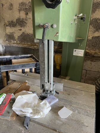 Båndsav & tykkelseshøvl ELEKTRA BECKUM, NORG SAG bordsav m.v.