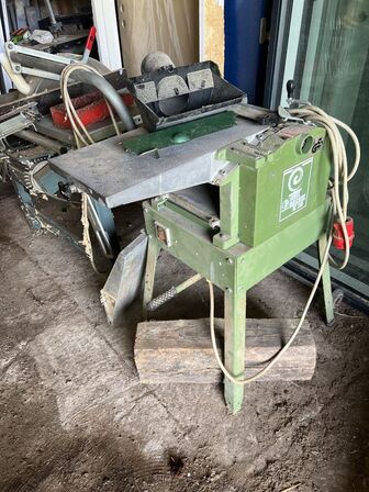 Båndsav & tykkelseshøvl ELEKTRA BECKUM, NORG SAG bordsav m.v.
