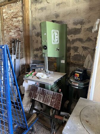 Båndsav & tykkelseshøvl ELEKTRA BECKUM, NORG SAG bordsav m.v.