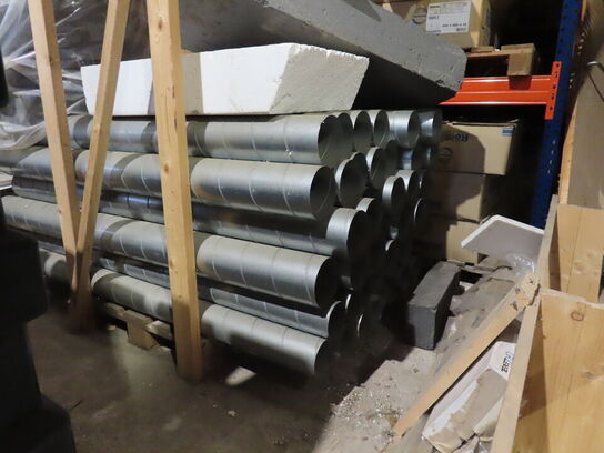 Indhold i rum af diverse ventilationsrør