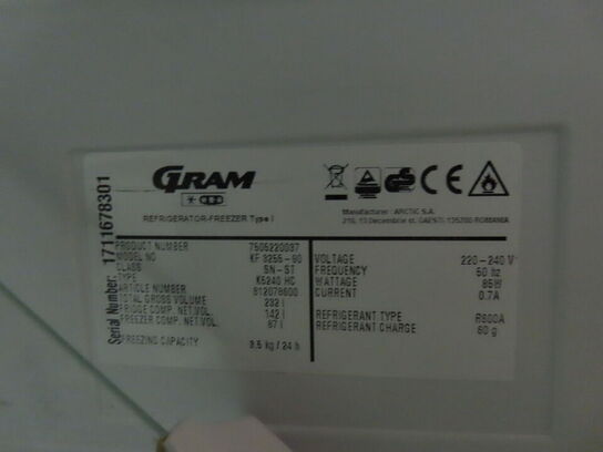 Køleskab GRAM