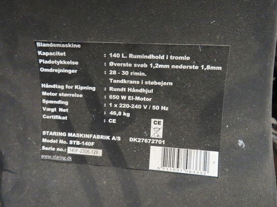 Mørtelblander STARRING