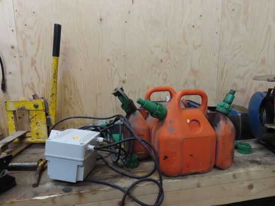 Arbejdsbord med indhold