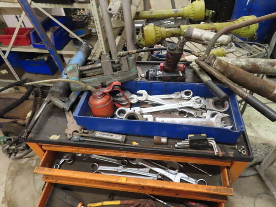 Værkstedsvogn med indhold BETA