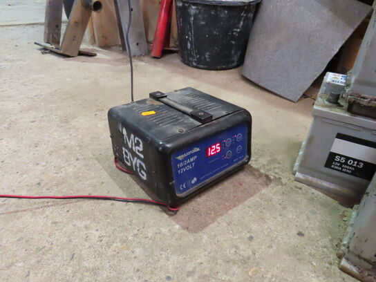 3 stk. batterier inkl. Lader