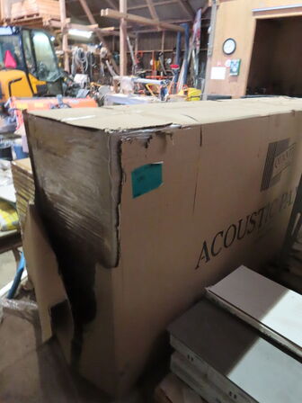 Palle med akkustikpaneler