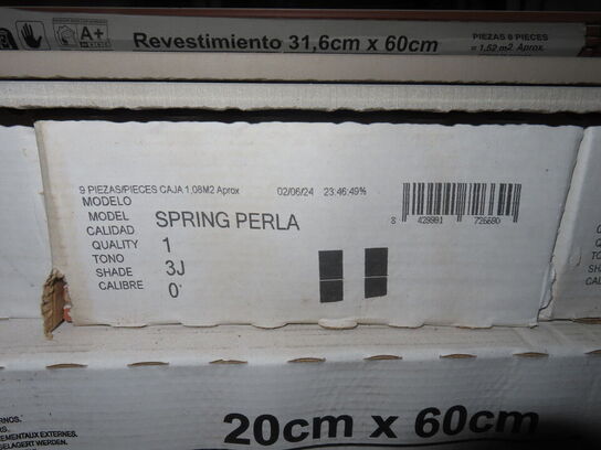 Diverse fliser, arbejdslamper, m.v.