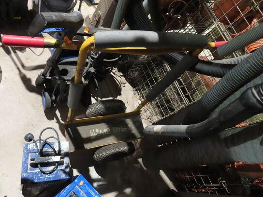 2 stk. varmeblæsere inkl. Pladevogn