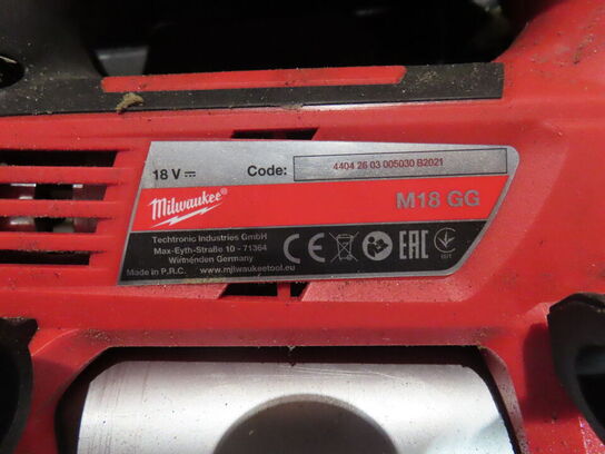 Fedtsprøjte MILWAUKEE M18 GG