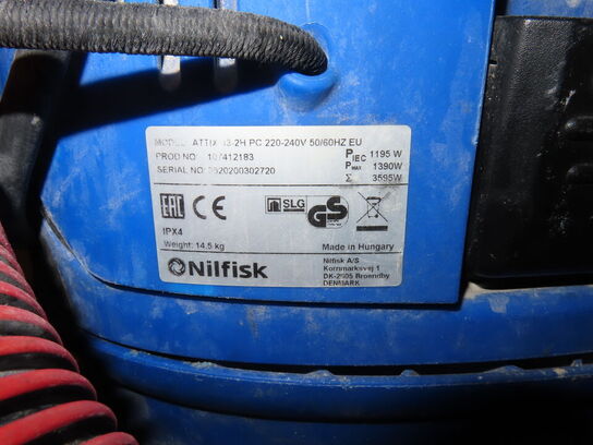 Industristøvsuger NILFISK ATTIX 