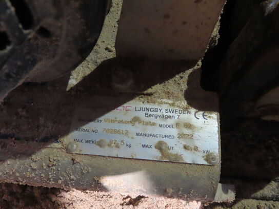 Pladevibrator SWEPAC F 02