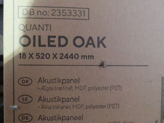 Palle med akkustikpaneler