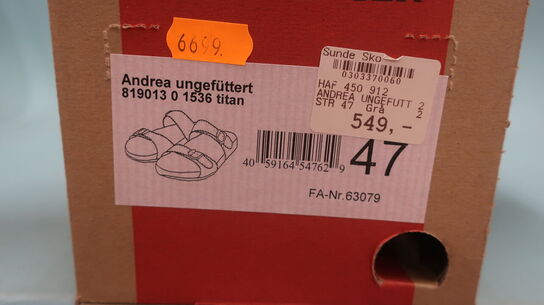 Sandaler HAFLINGER str. 47