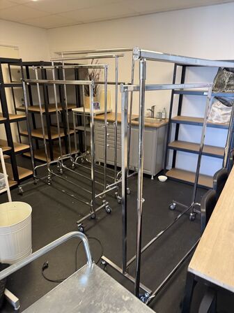 Ca 25 stk. tøjstativer