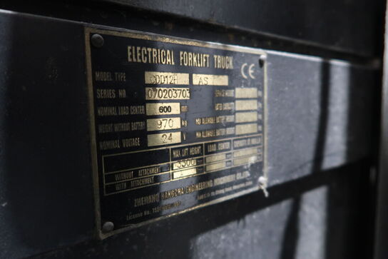 El-Stabler GANGCHA CDD12H med lader