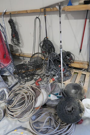 Div. Forlængerledninger, slanger m.m.