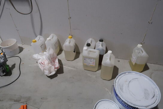 10 stk. paller med div. Varelager EPI Flooring m.fl.