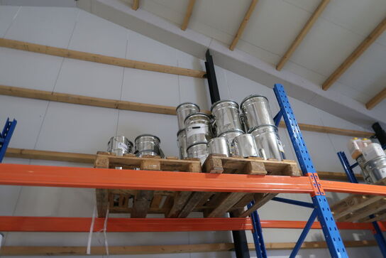 7 stk. paller med div. Varelager SIKAFLOOR, EPI Flooring m.fl.