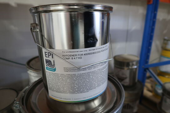 10 stk. paller med div. Varelager EPI Flooring m.fl.