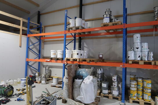 5 fag pallereoler uden indhold