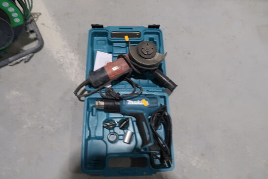 Varmepistol MAKITA HG5030 og vinkelsliber