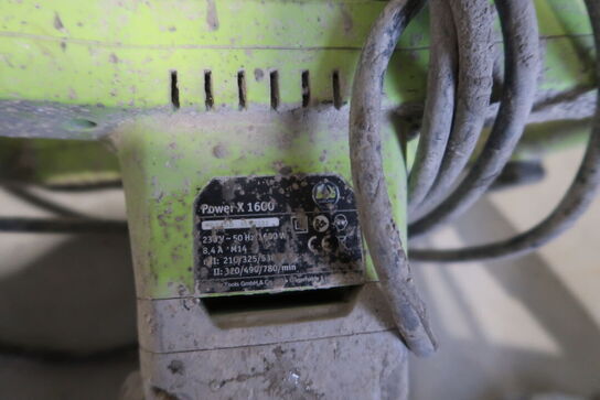 Røremaskine WOLFF Power X 1600 samt slangeafruller