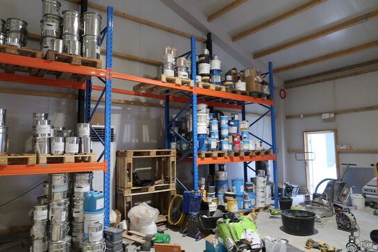 5 fag pallereoler uden indhold