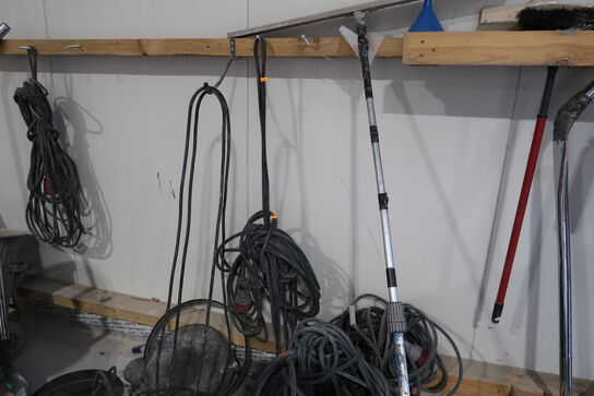 Div. Forlængerledninger, slanger m.m.