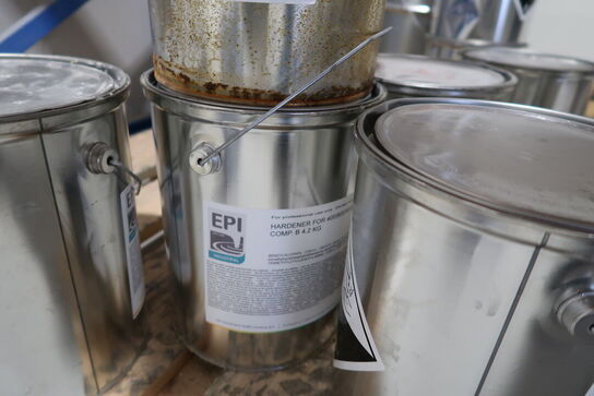 10 stk. paller med div. Varelager EPI Flooring m.fl.