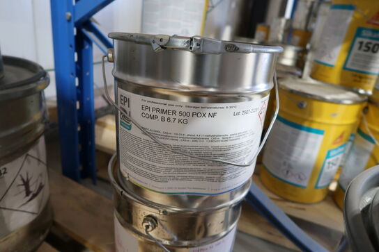 10 stk. paller med div. Varelager EPI Flooring m.fl.