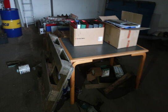 Div. Varelager og reservedele m.m.