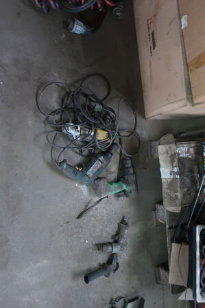 Div. Varelager, reservedele, printer og værktøj m.m.