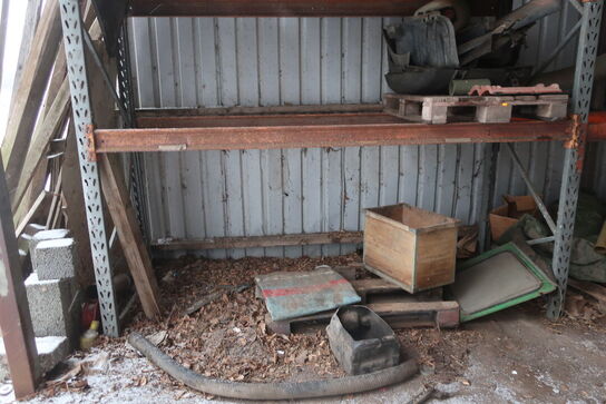 4 fag pallereoler med indhold