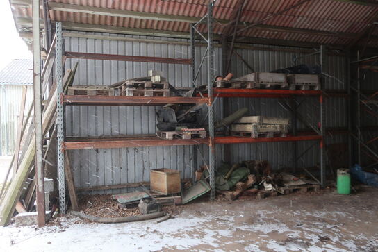 4 fag pallereoler med indhold